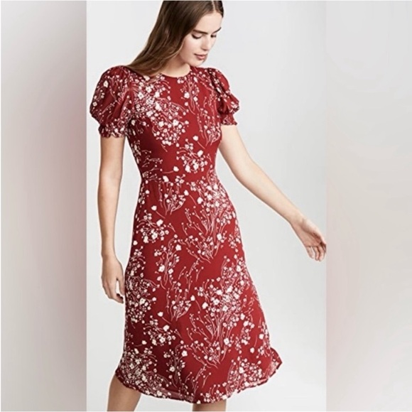 Reformation Lee Dress in Bryce - Picture 1 of 10